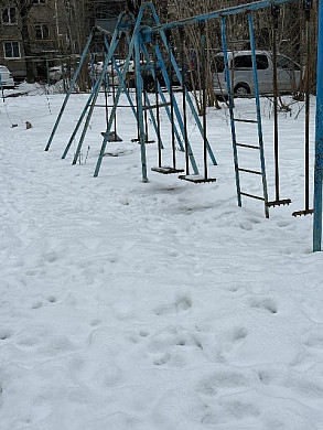 Придомовая территория на ул. Шубиных - в плохом состоянии